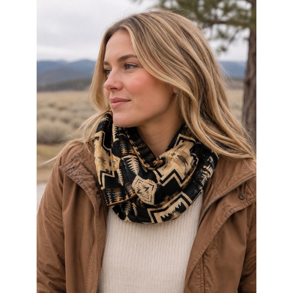 Pendleton Harding Aztec Infinity Circle Scarf Unisex Men’s Women’s - Picture 2 of 6